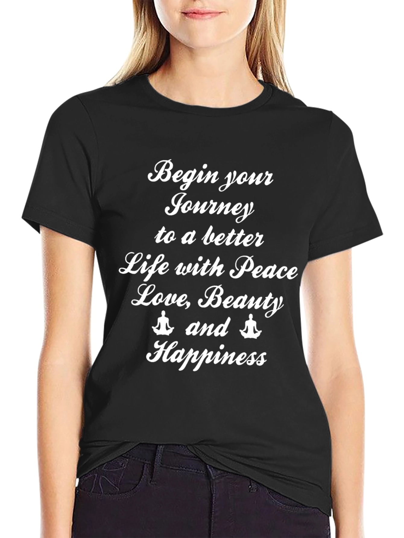 Inspirational Journey Black T-Shirt
