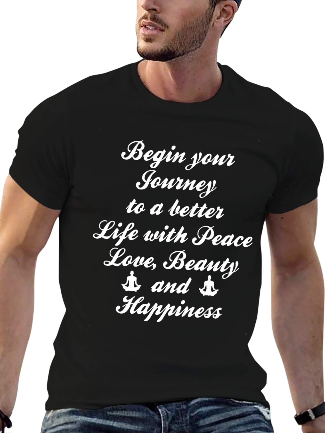 Inspirational Journey Black T-Shirt