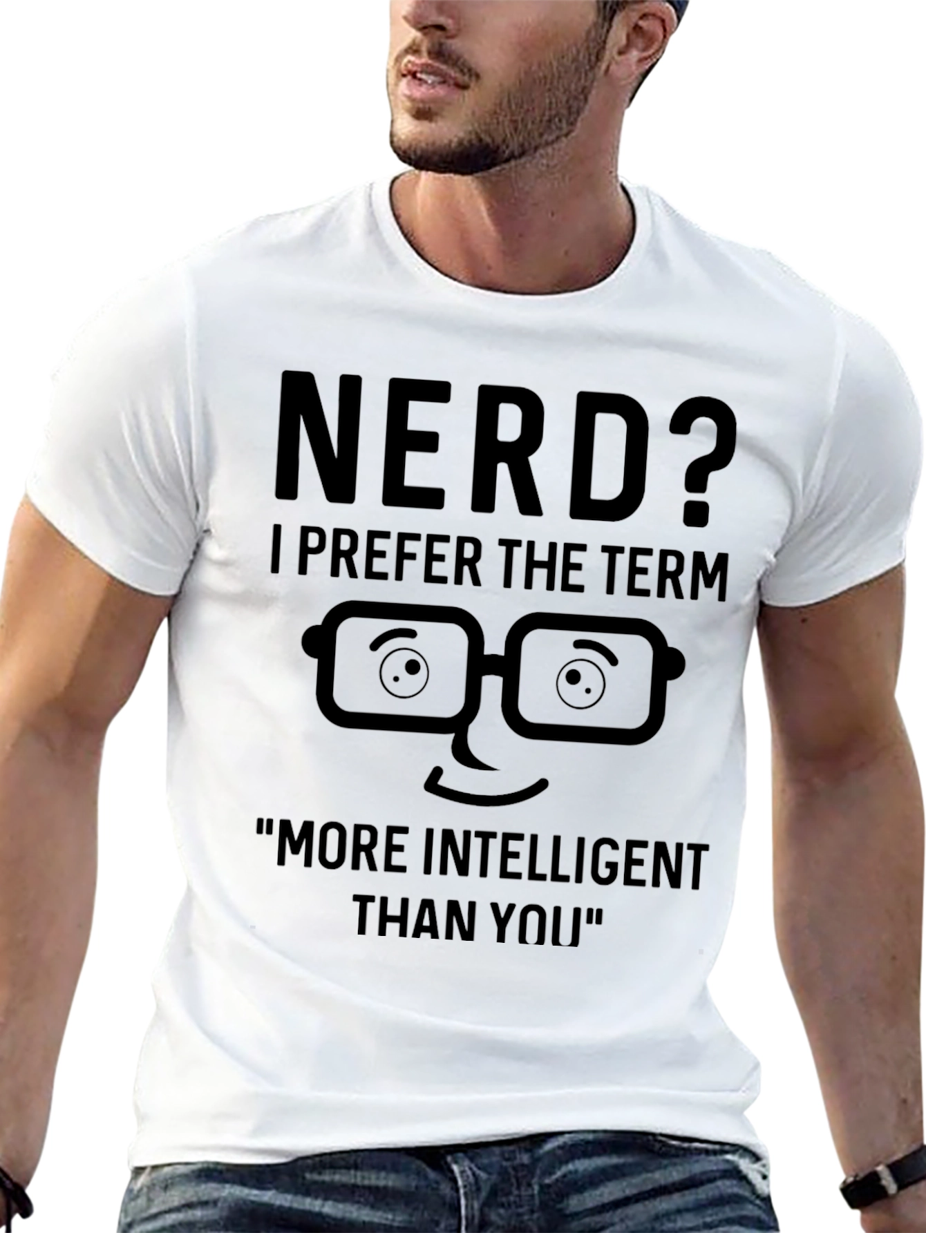 Nerd? I Prefer Intelligent T-Shirt - Geeky Humor