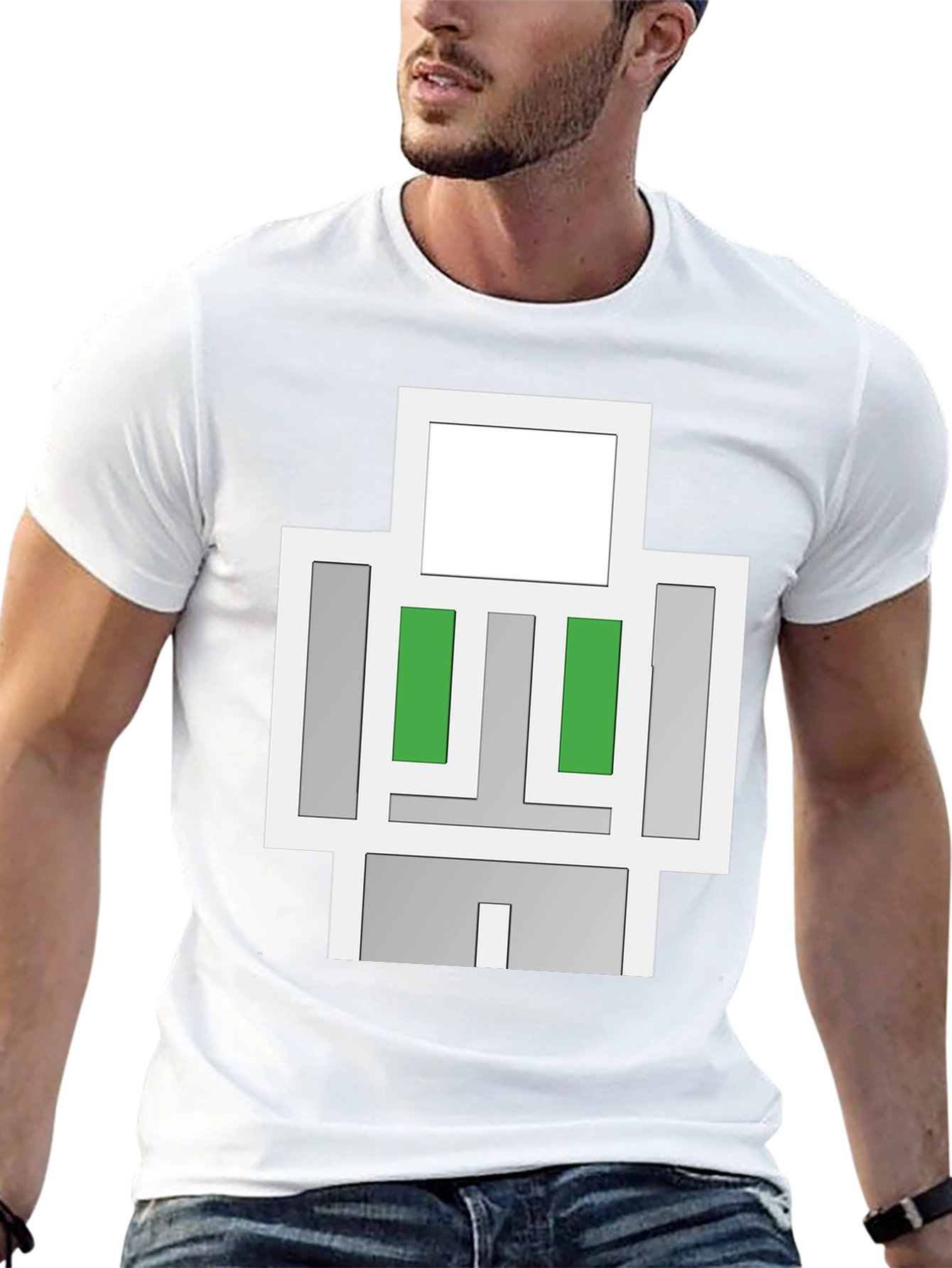 Minecraft Iron Golem Graphic T-Shirt