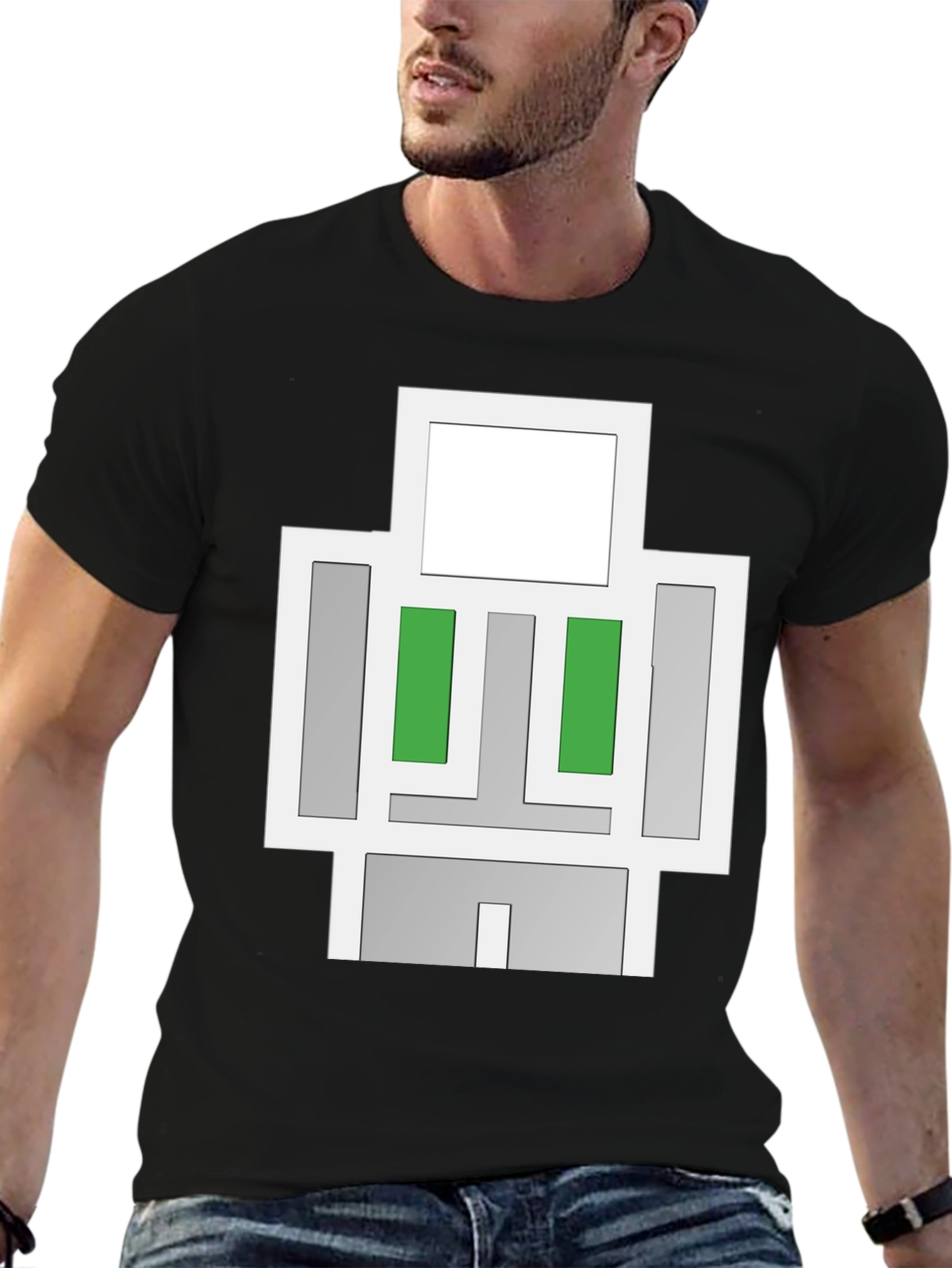 Minecraft Iron Golem Graphic T-Shirt