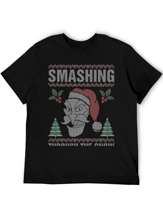 Smashing Through the Snow Christmas T-Shirt