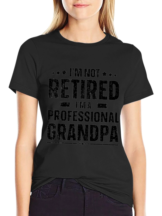 Professional Grandpa T-Shirt - Funny Retirement Gift