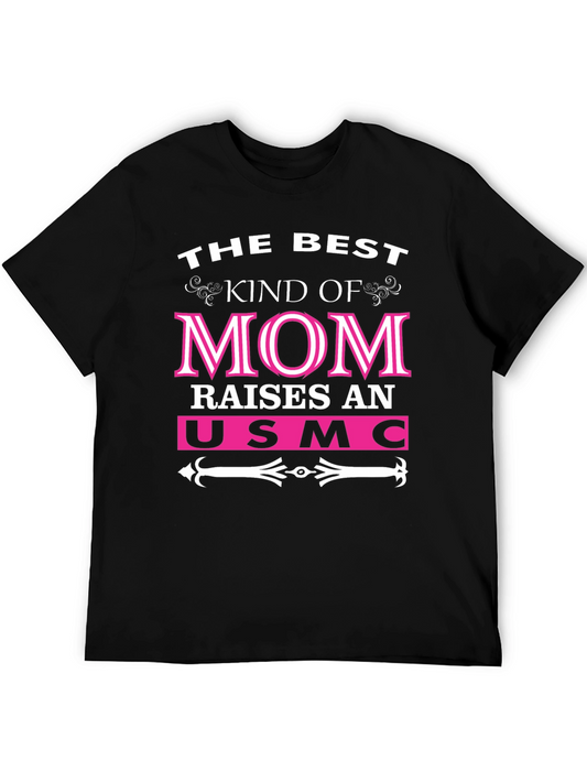 Best Kind of Mom Raises a USMC Marine T-Shirt
