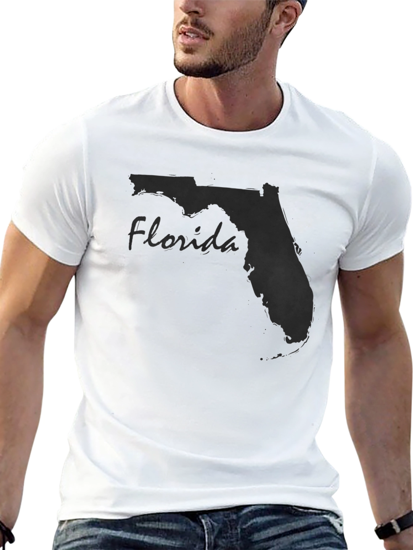 Florida State Silhouette Black T-Shirt