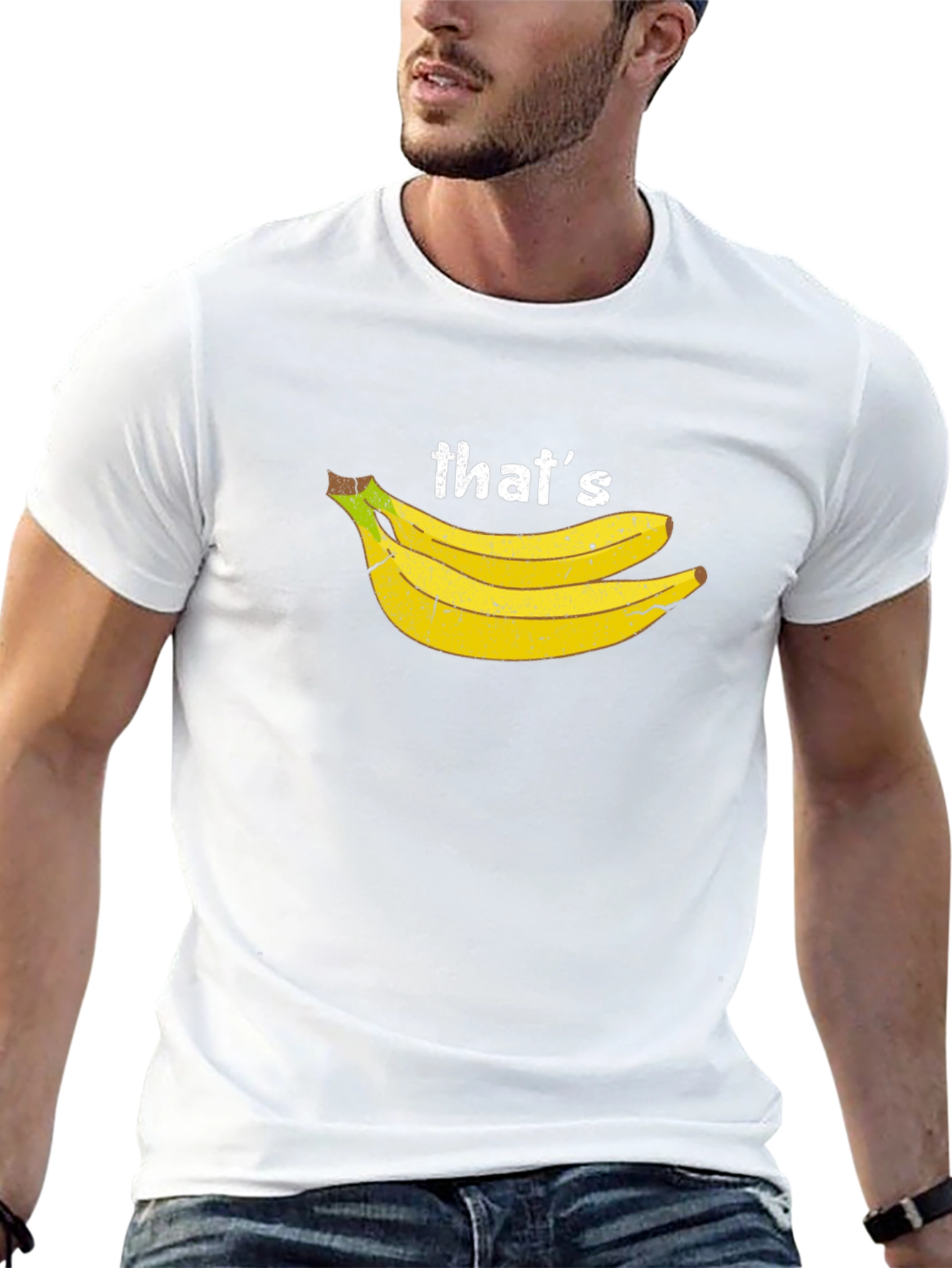 Thats Bananas Graphic T-Shirt - Trendy Fruit Tee