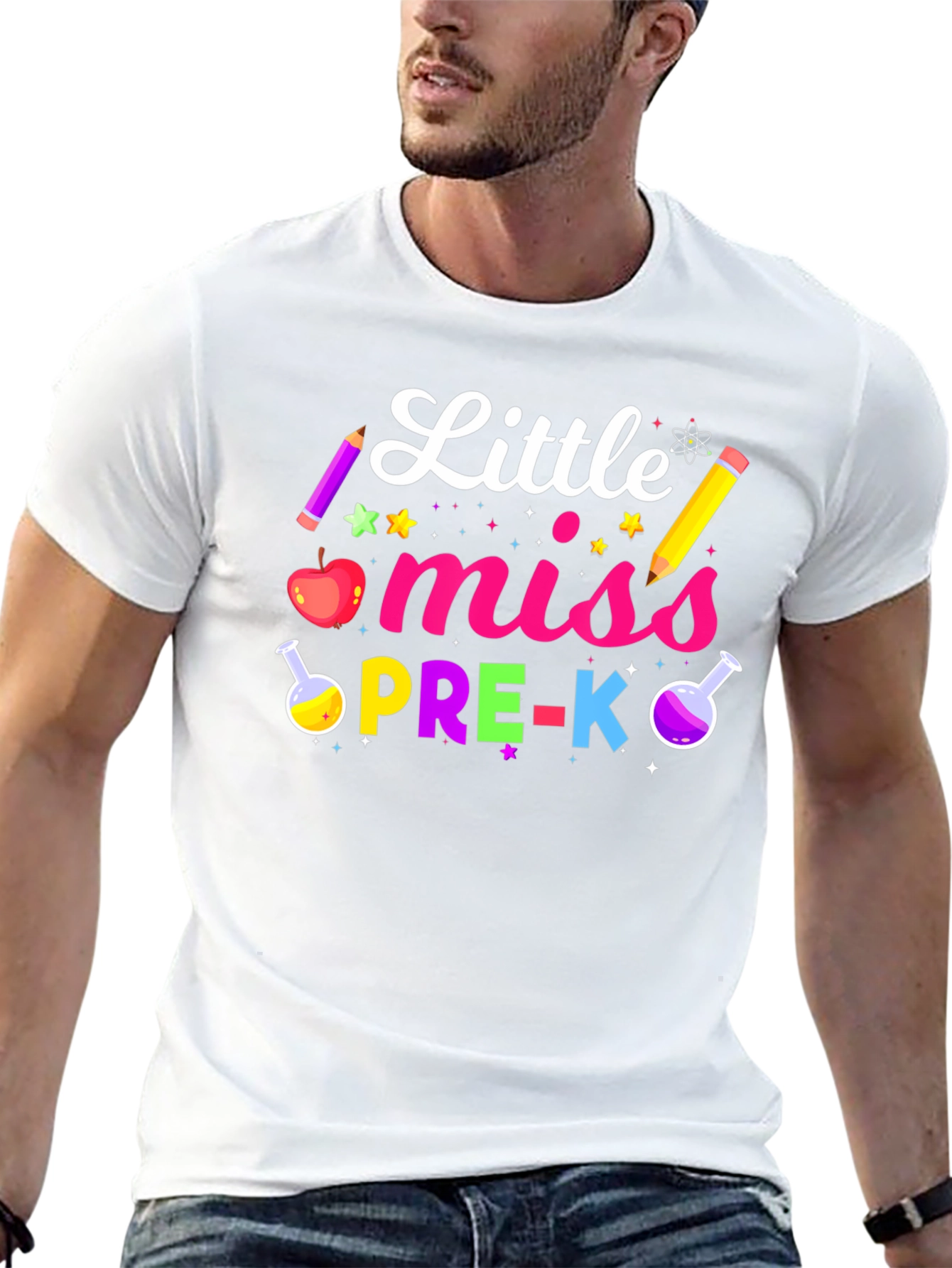 Little Miss Pre-K Teacher T-Shirt