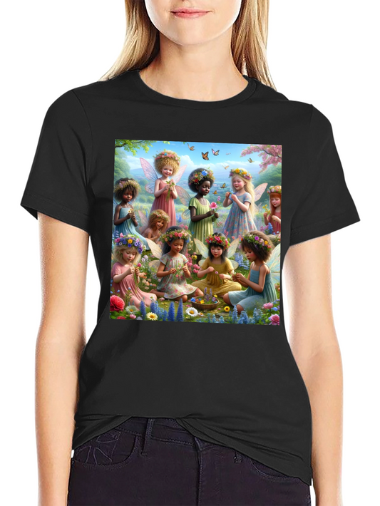 Fairy Flower Garden Graphic Tee - Unisex
