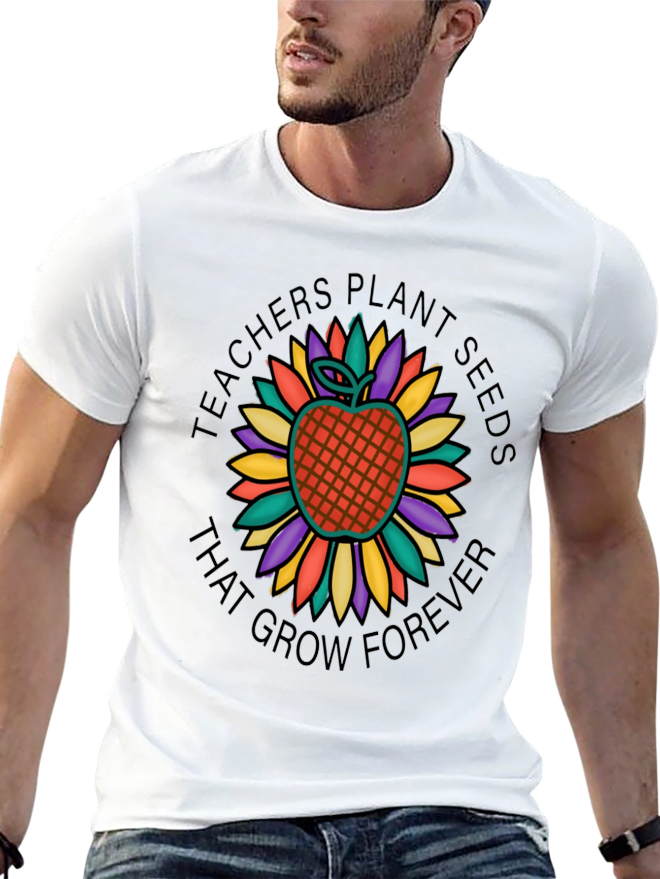 Teachers Plant Seeds Graphic T-Shirt