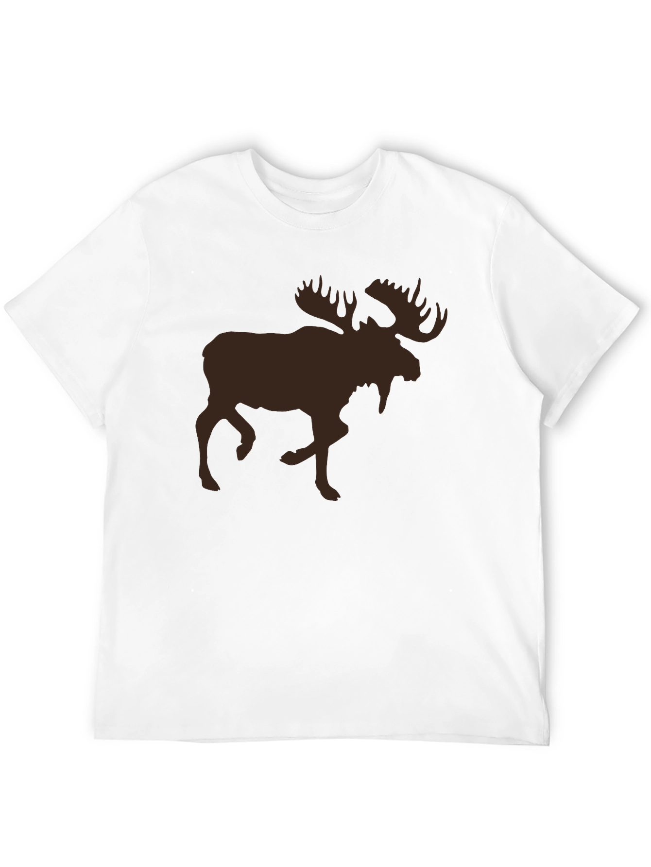 Moose Graphic T-Shirt - Black Tee