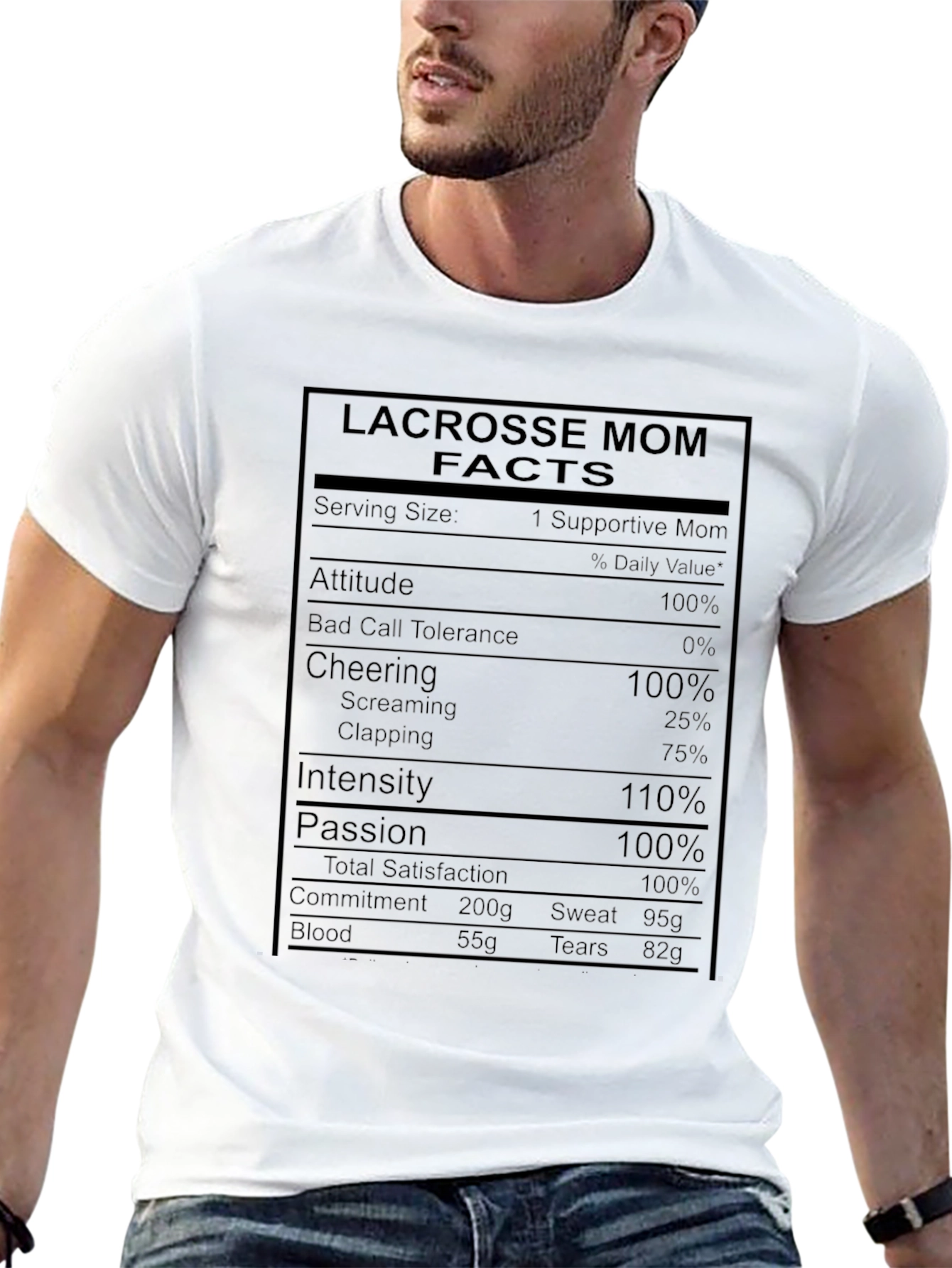 Lacrosse Mom Facts T-Shirt