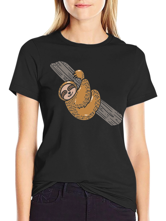 Sloth on a Branch Graphic Tee