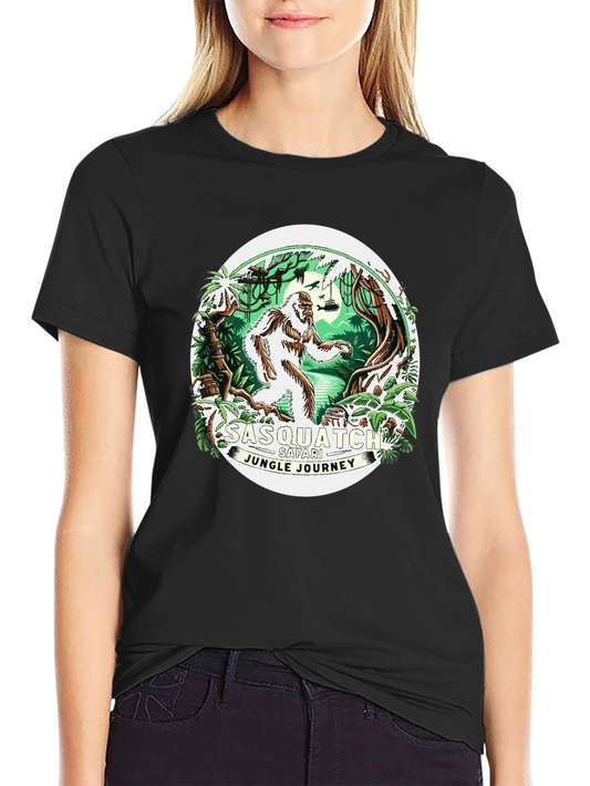 Sasquatch Safari Jungle Journey T-Shirt