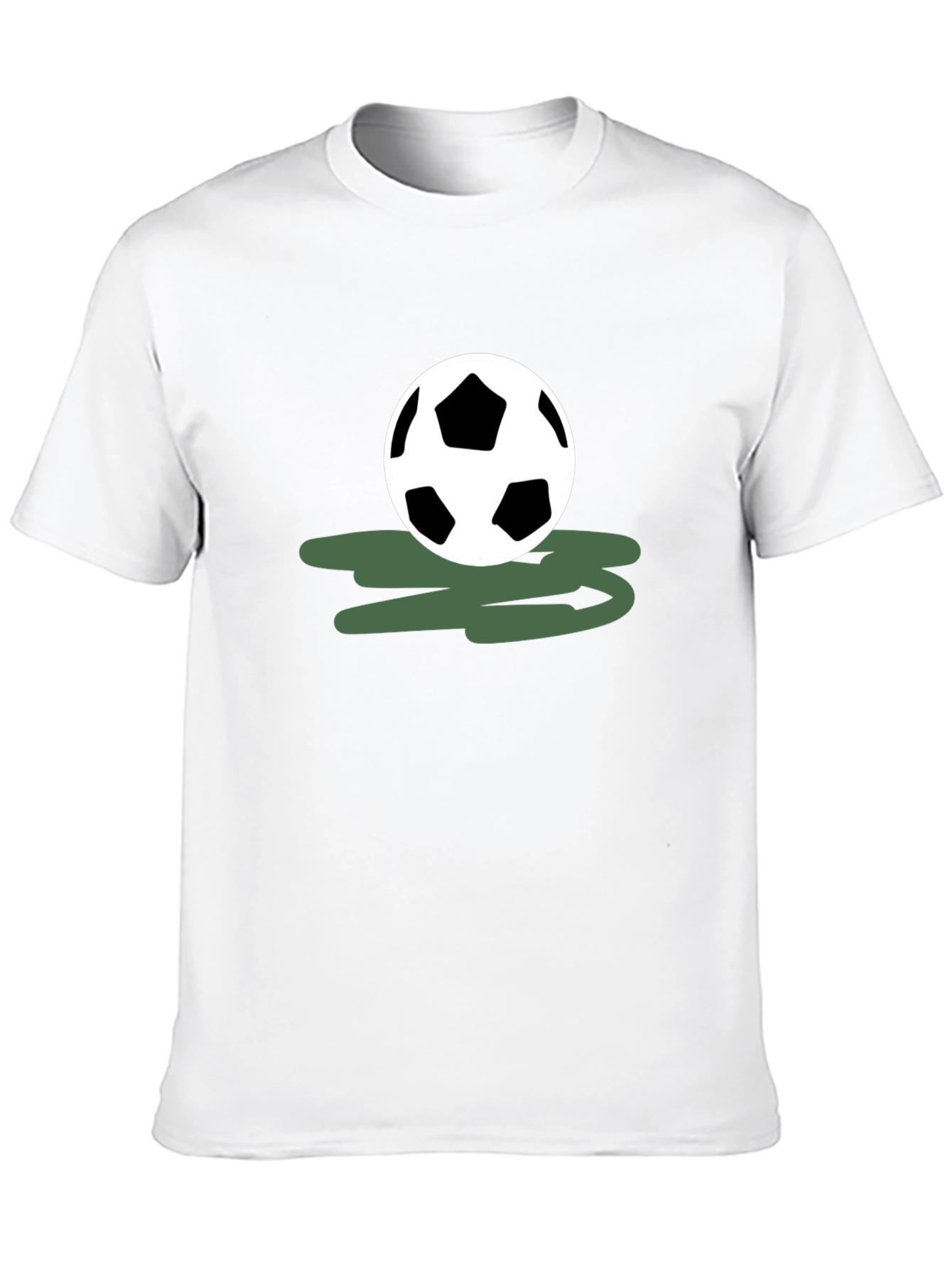 Soccer Ball Graphic Tee - Casual Style
