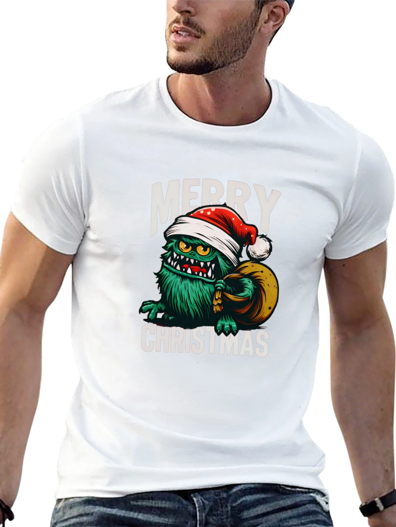 Merry Christmas Monster T-Shirt