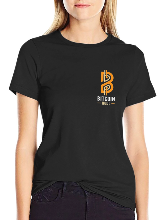 Bitcoin HODL Graphic Tee - Crypto Investor T-Shirt