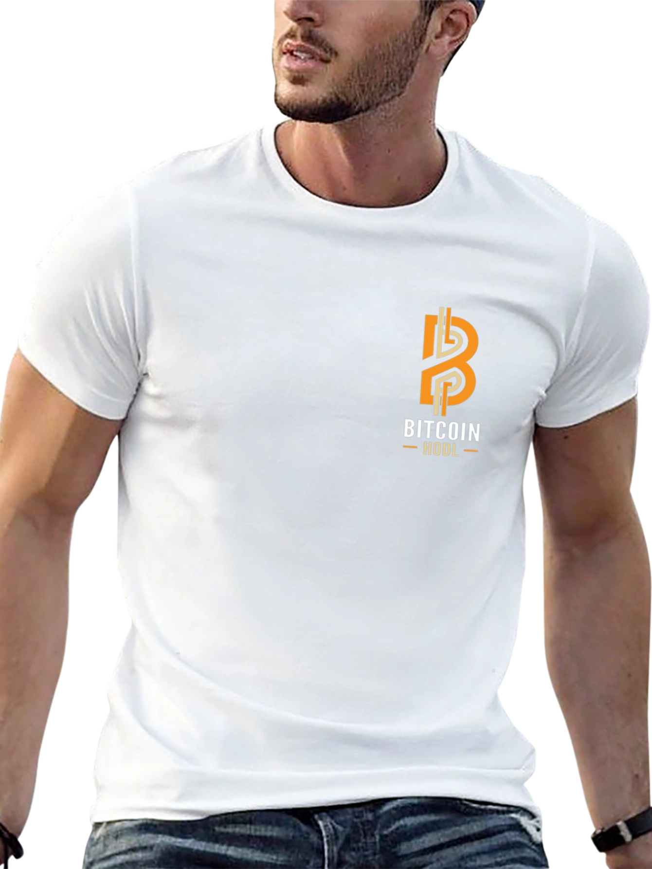 Bitcoin HODL Graphic Tee - Crypto Investor T-Shirt