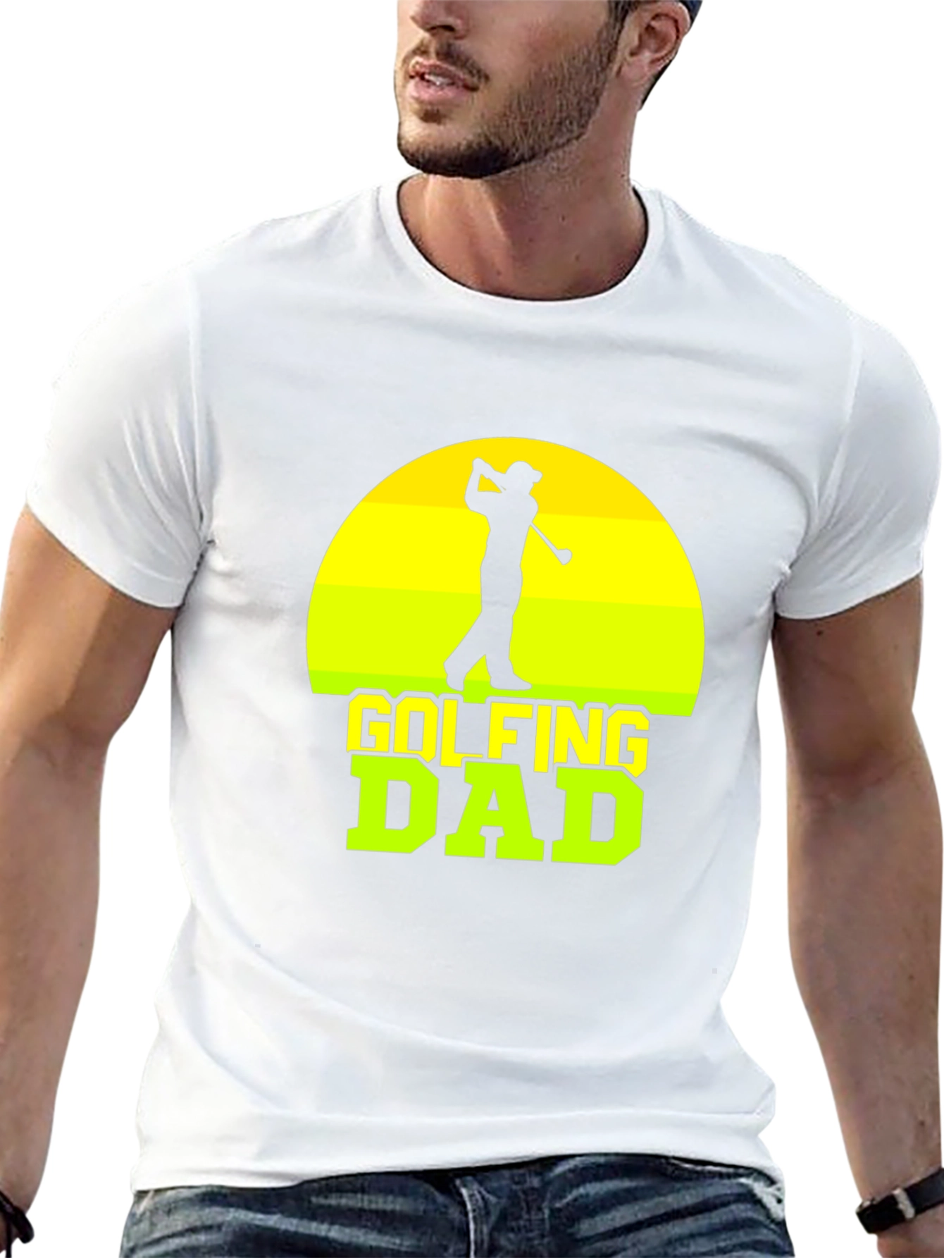 Golfing Dad T-Shirt - Perfect for Golf Lovers