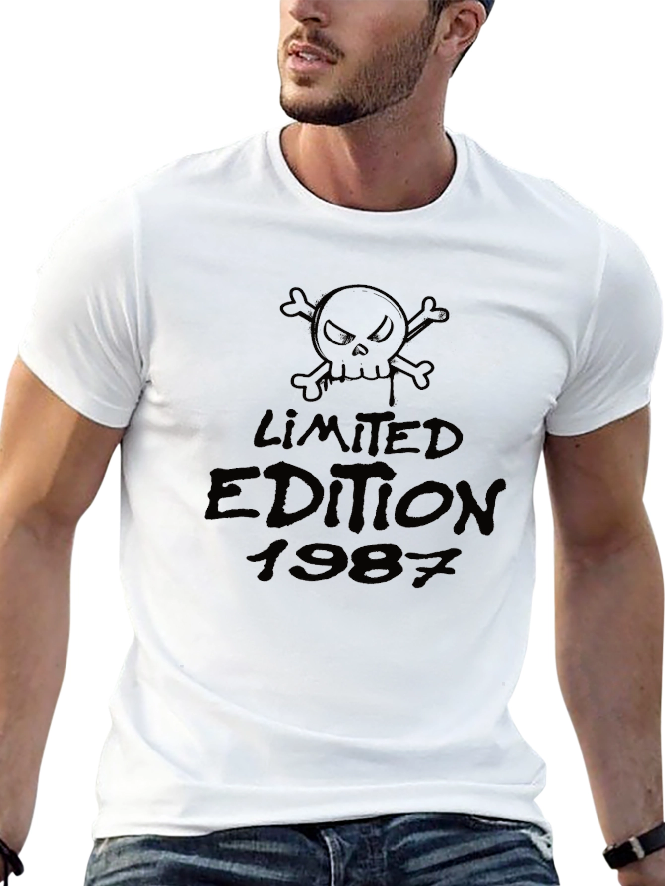 Limited Edition 1987 Skull Graphic Tee