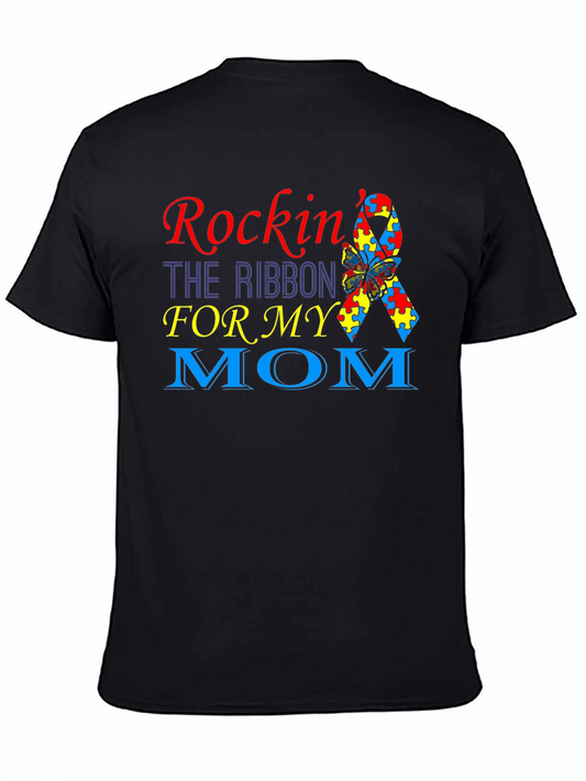 Rockin Autism Awareness Ribbon T-Shirt