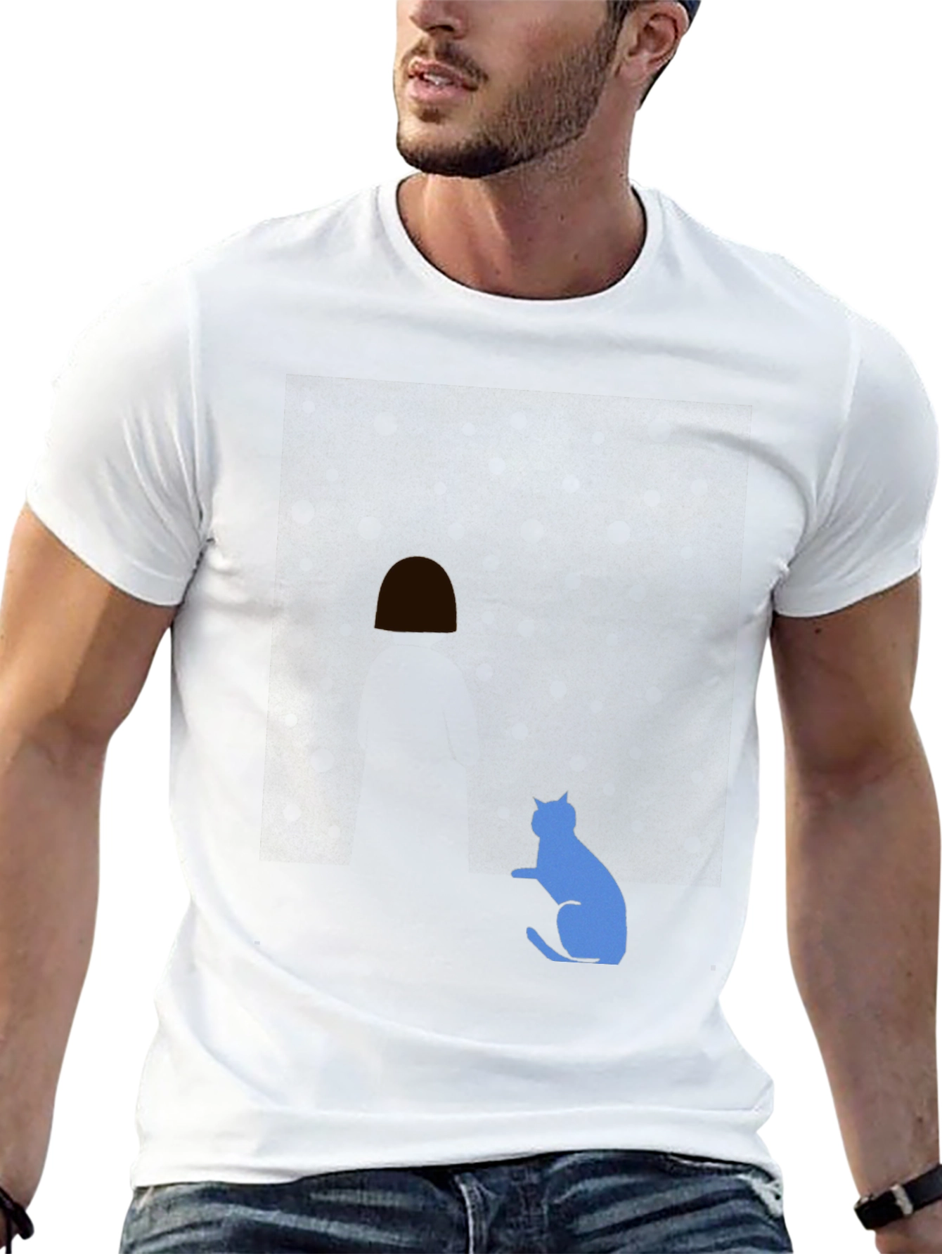 Cat and Mouse Hole T-Shirt