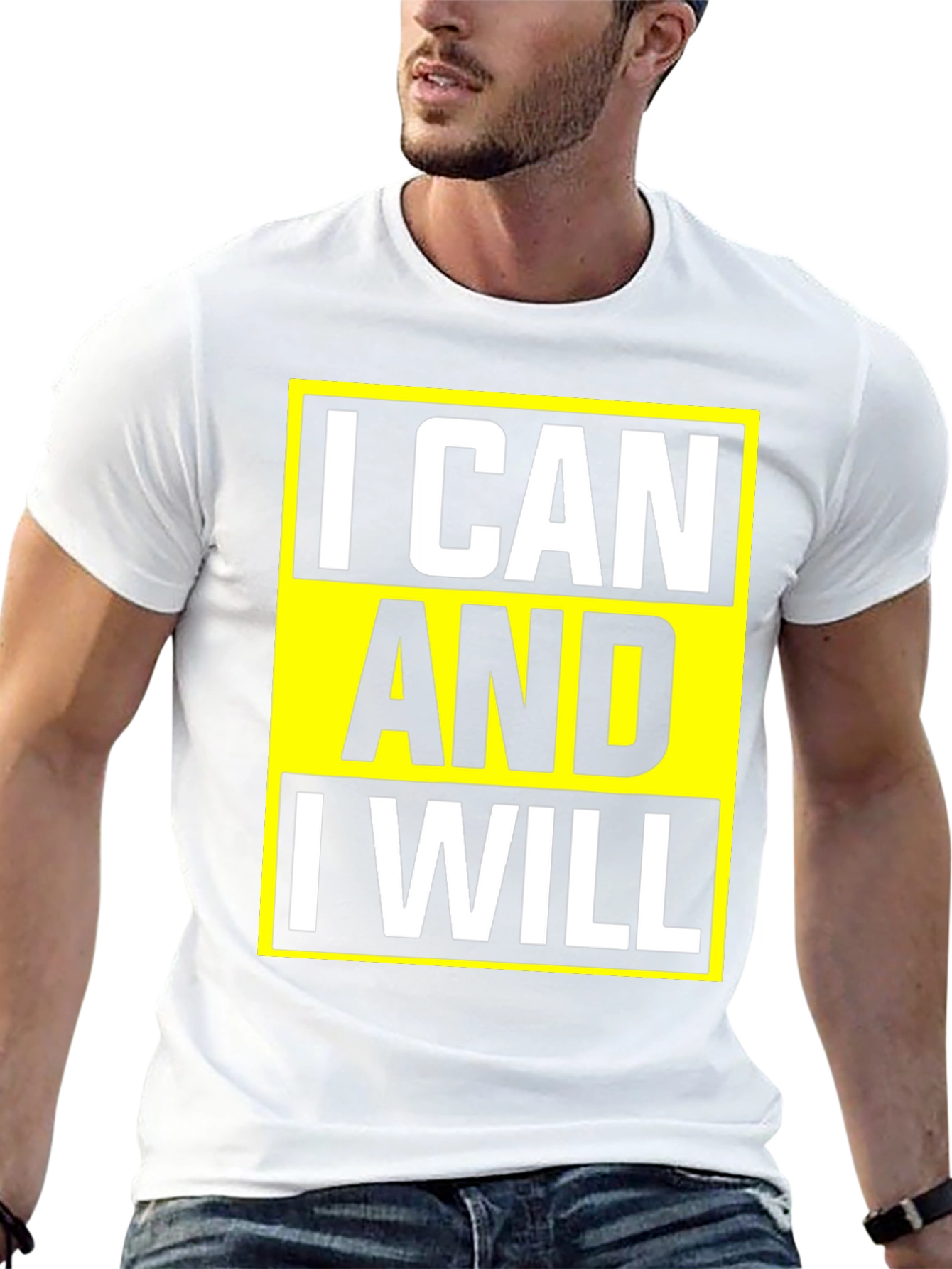 Motivational I Can And I Will Graphic Tee