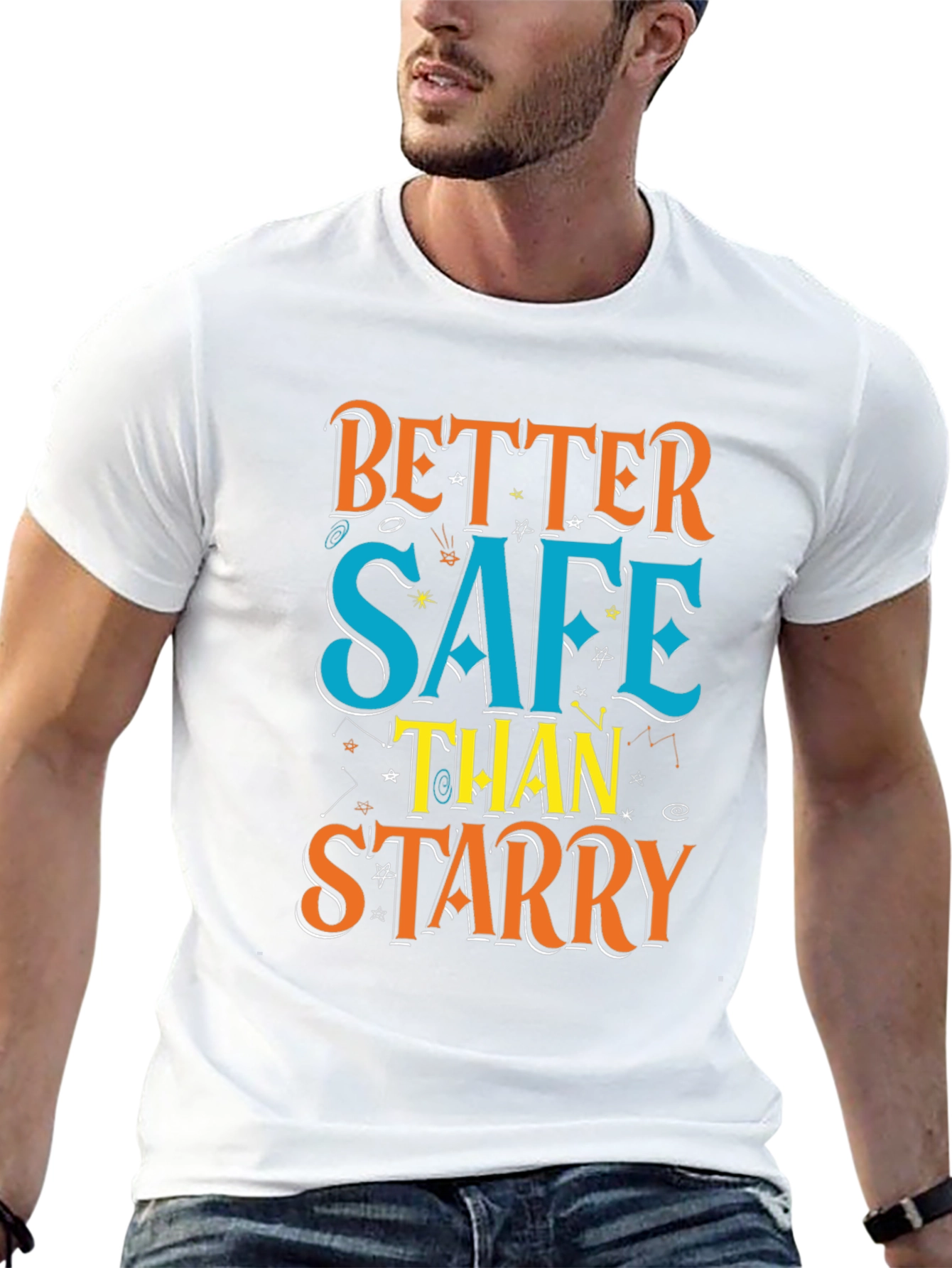 Better Safe Than Starry Graphic Tee
