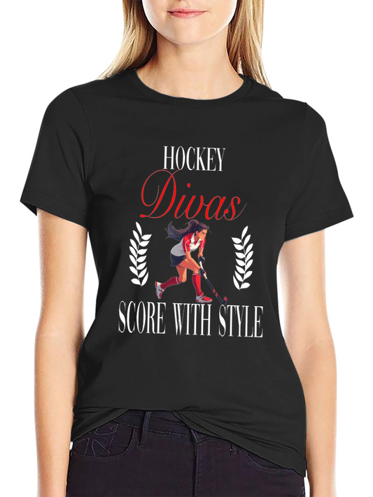 Hockey Divas T-Shirt: Score with Style!
