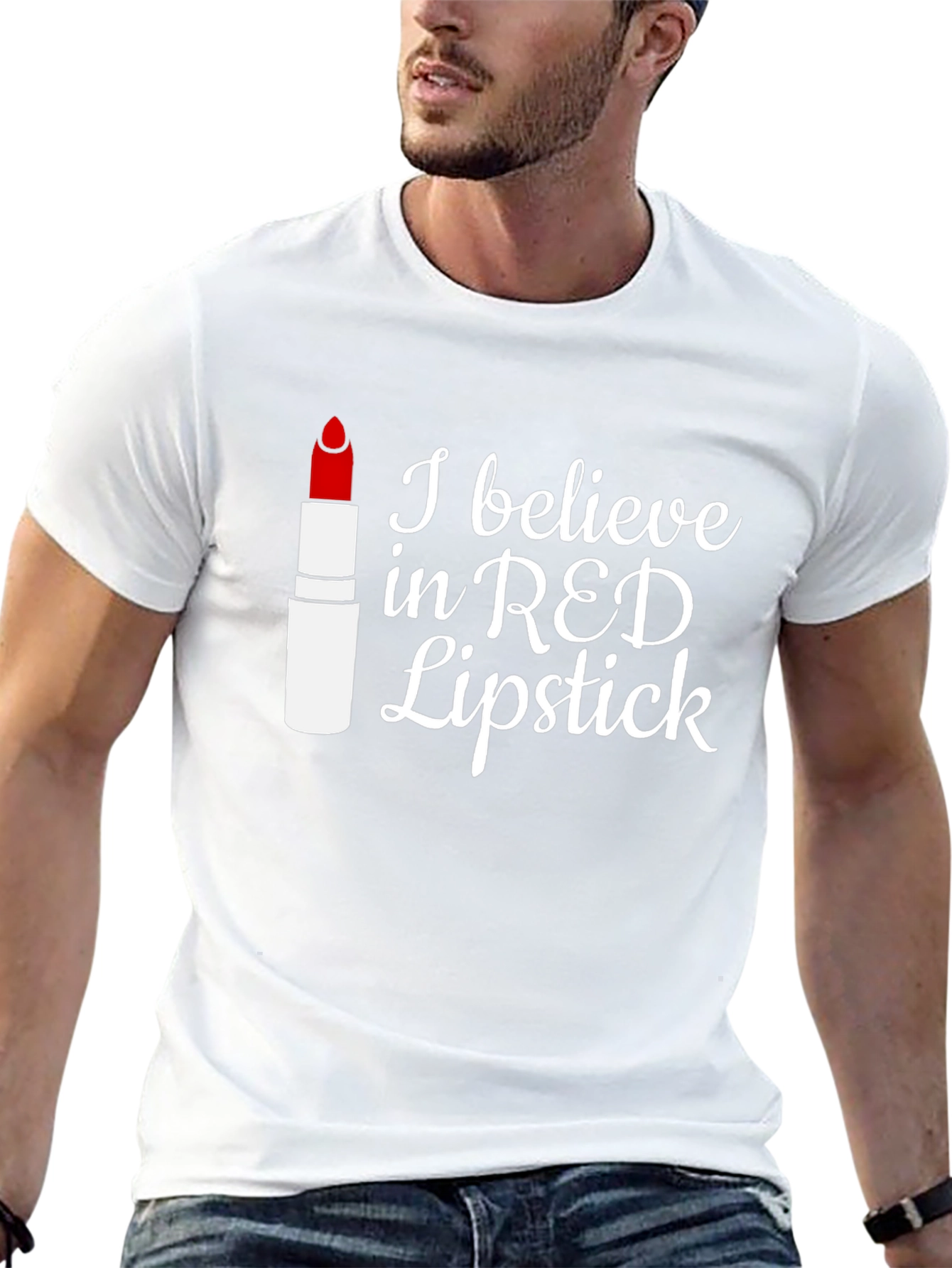 Red Lipstick Believer T-Shirt