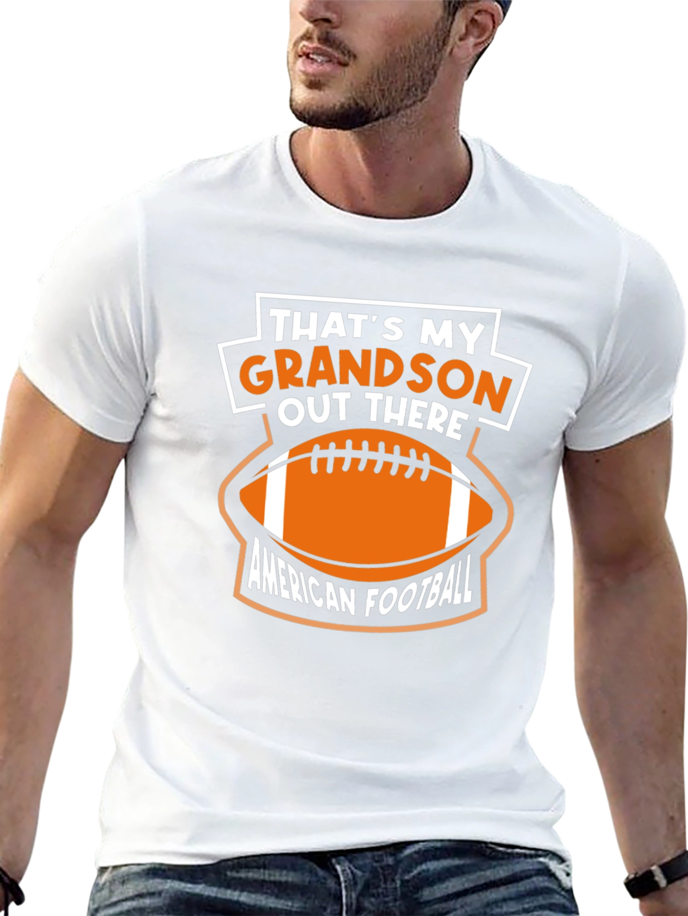 Thats My Grandson Football T-Shirt
