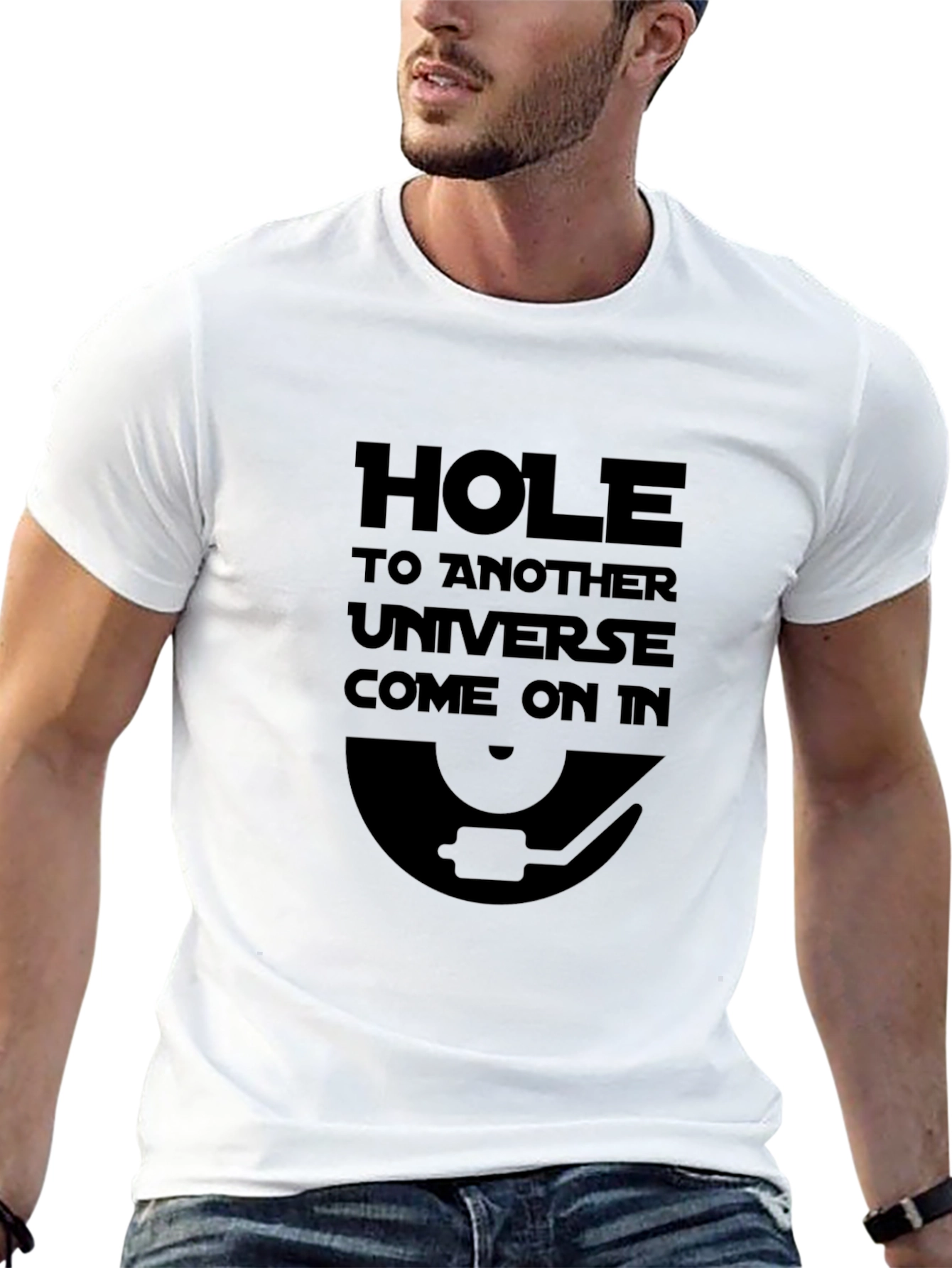 Hole To Another Universe Graphic T-Shirt