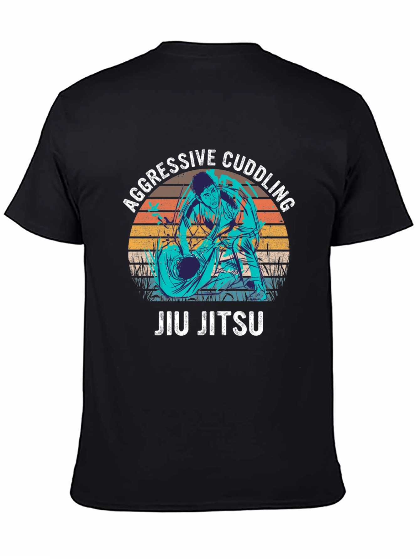 Aggressive Cuddling Jiu Jitsu T-Shirt