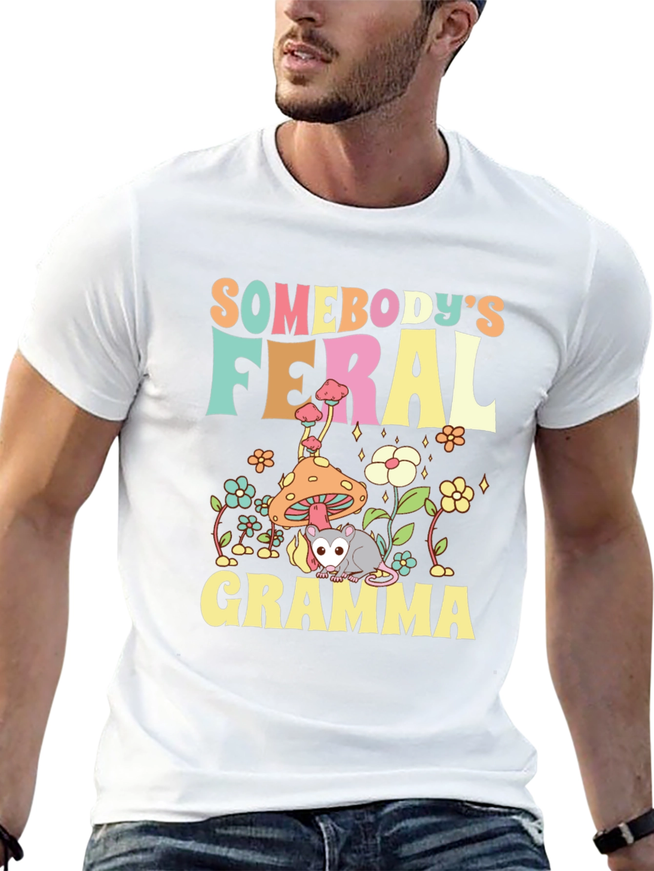 Feral Gramma Possum Graphic Tee
