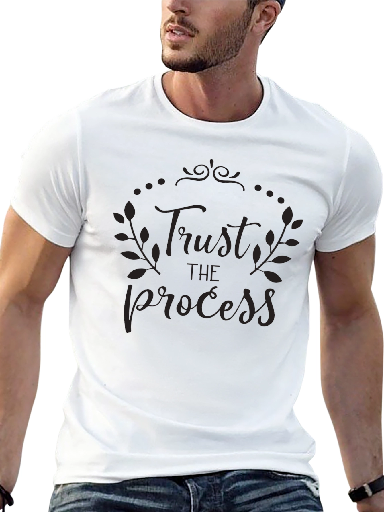 Trust The Process Graphic Tee - Motivational Shirt