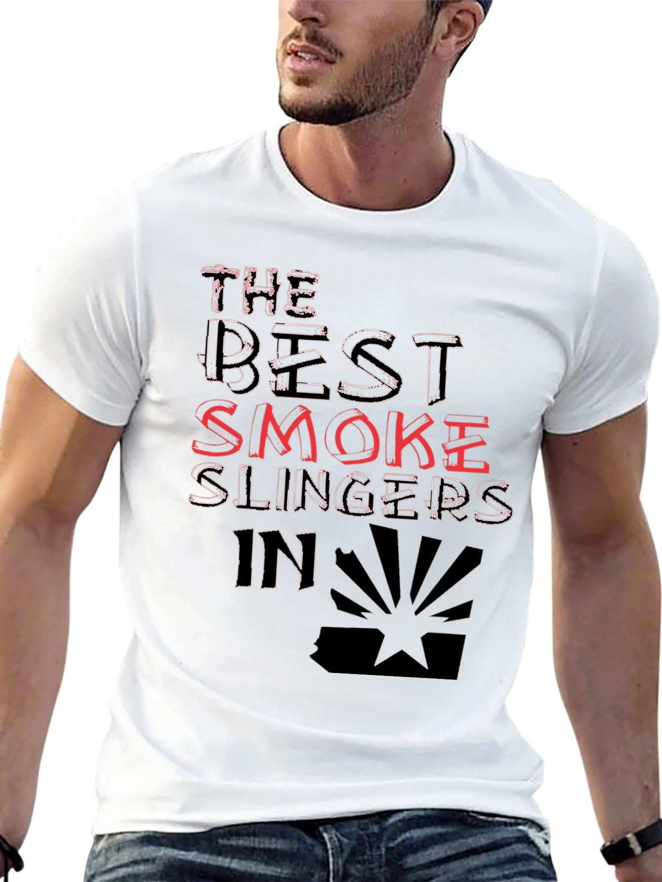 Best Smoke Slingers T-Shirt - Arizona Graphic Tee