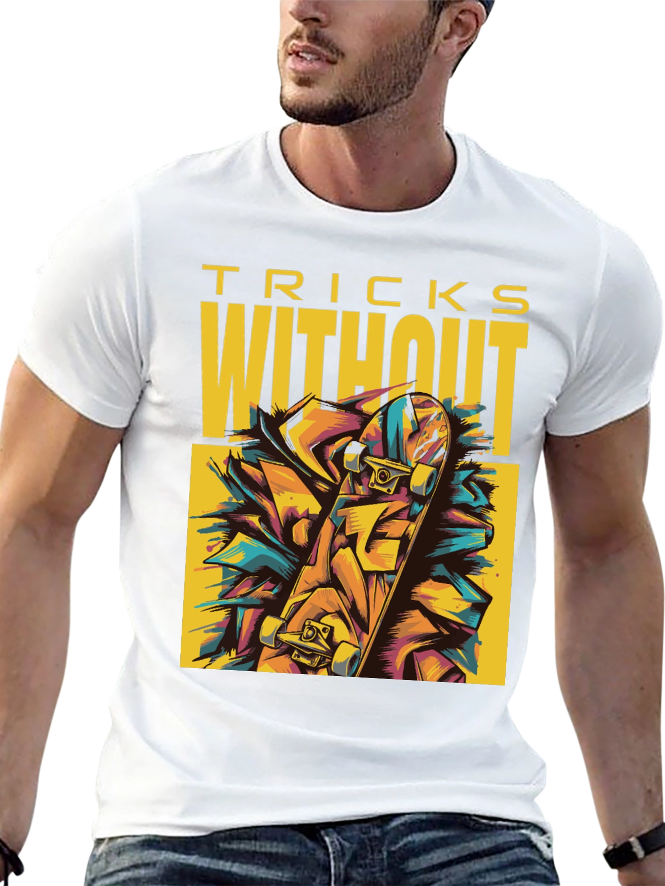 Tricks Without Limits Graphic T-Shirt
