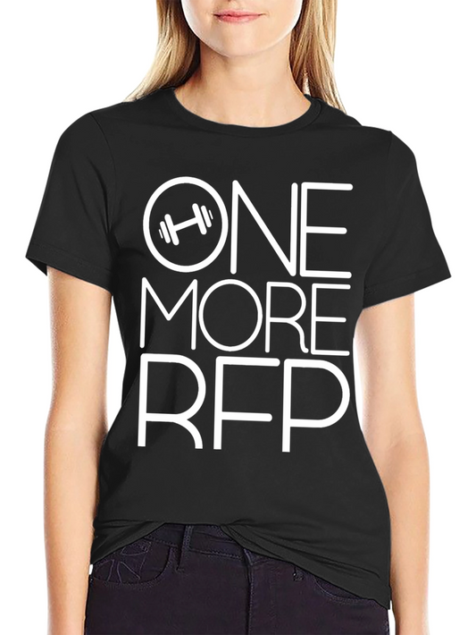 One More Rep Graphic T-Shirt - Gym Workout Apparel