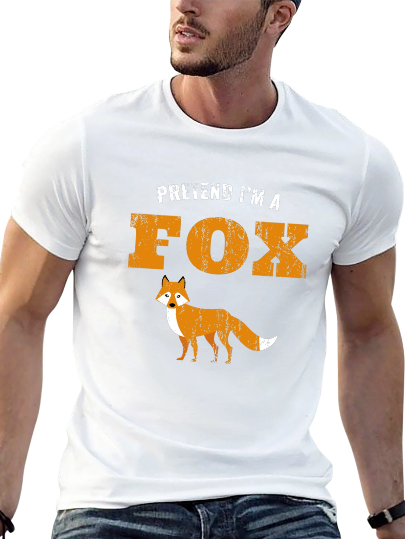 Pretend Im A Fox Graphic Tee
