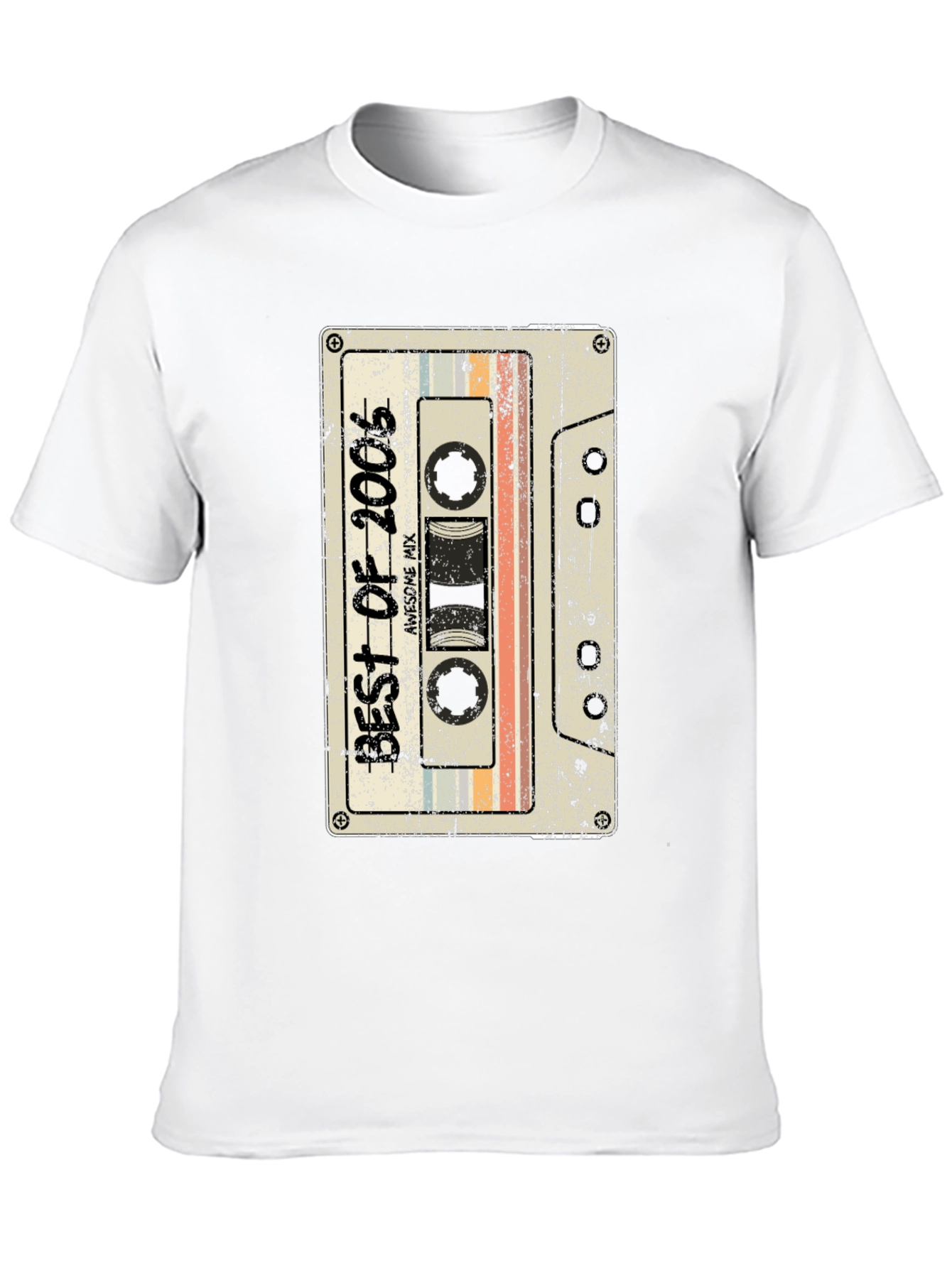 Retro Best of 2006 Cassette Graphic T-Shirt