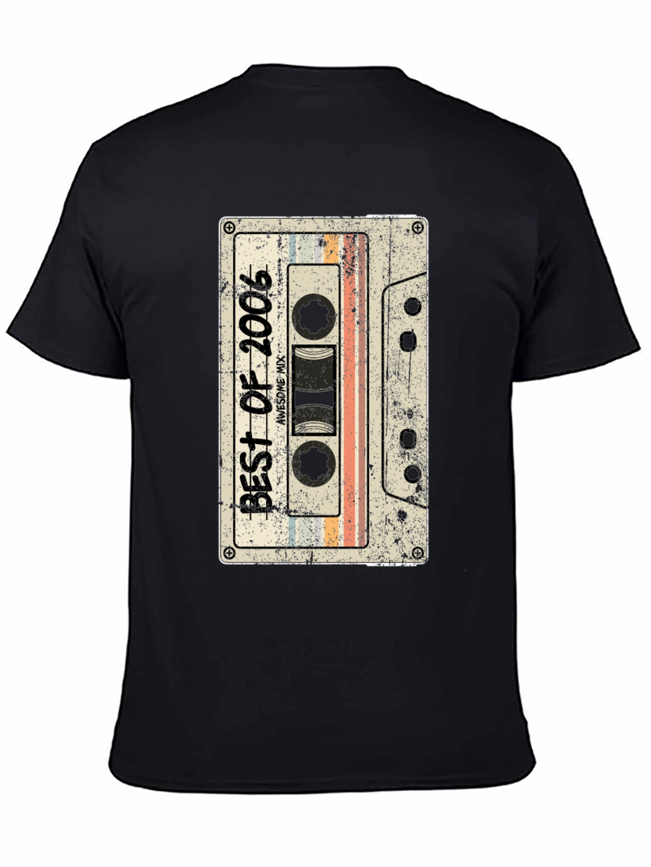 Retro Best of 2006 Cassette Graphic T-Shirt
