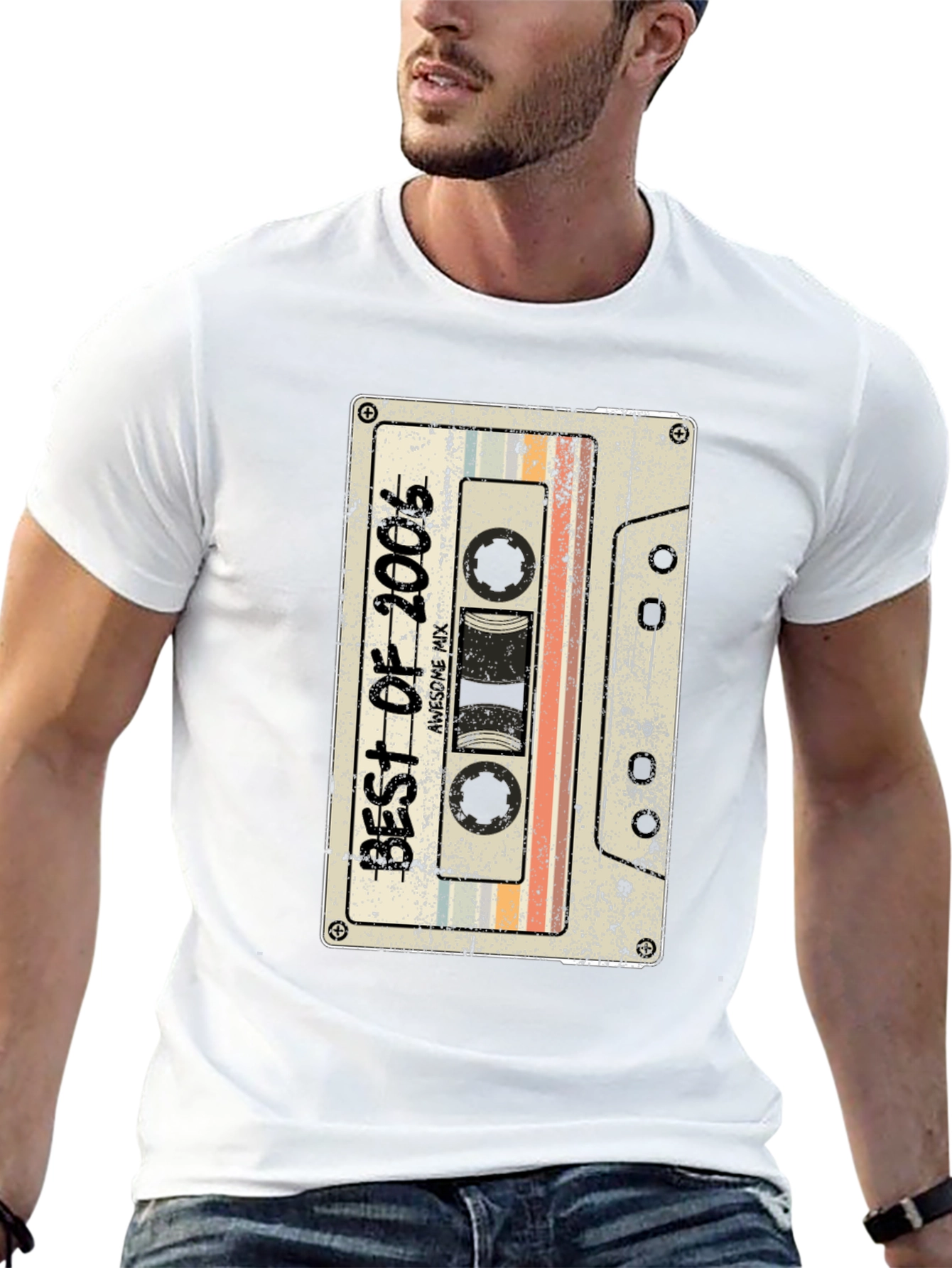 Retro Best of 2006 Cassette Graphic T-Shirt