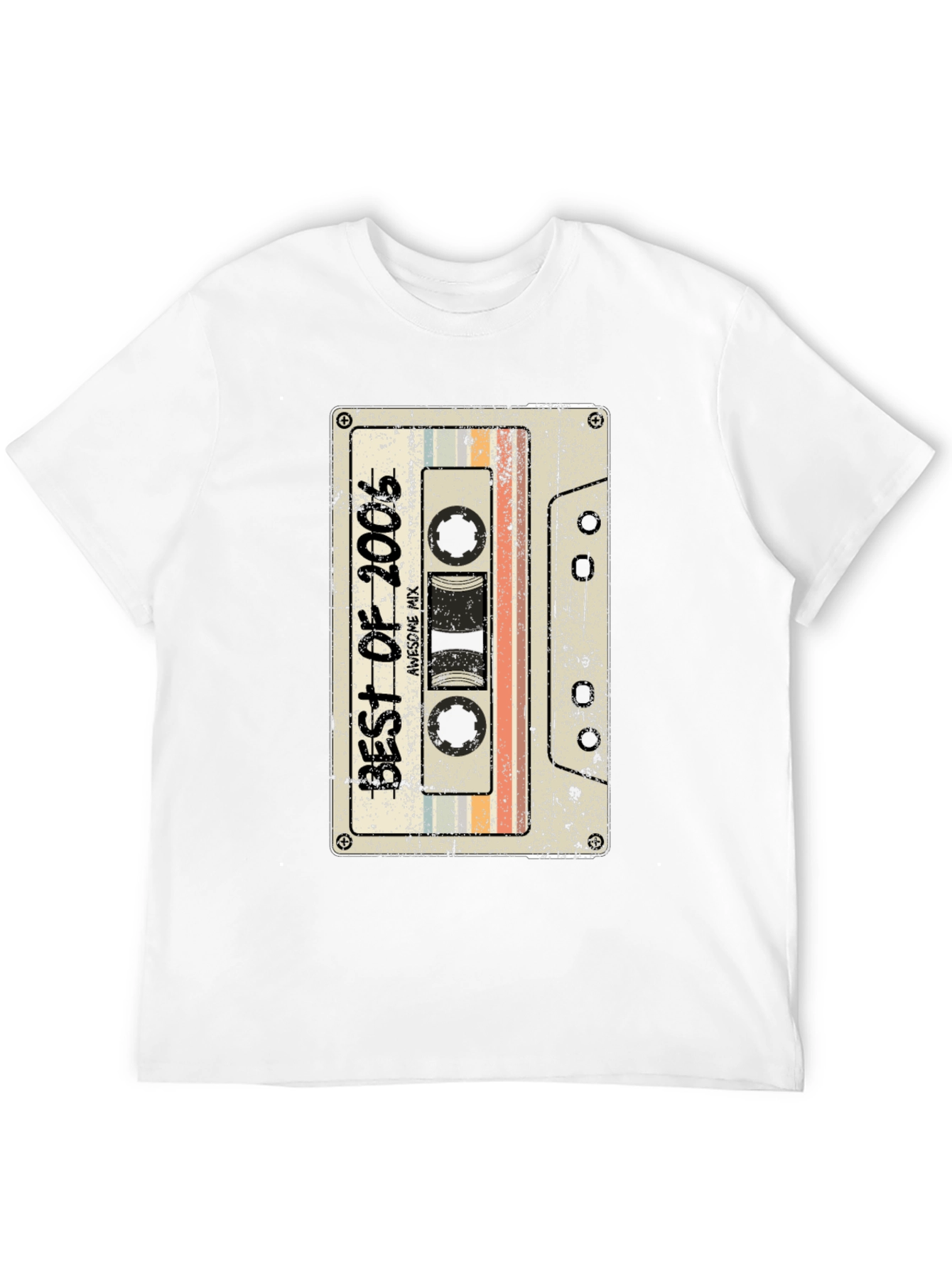 Retro Best of 2006 Cassette Graphic T-Shirt