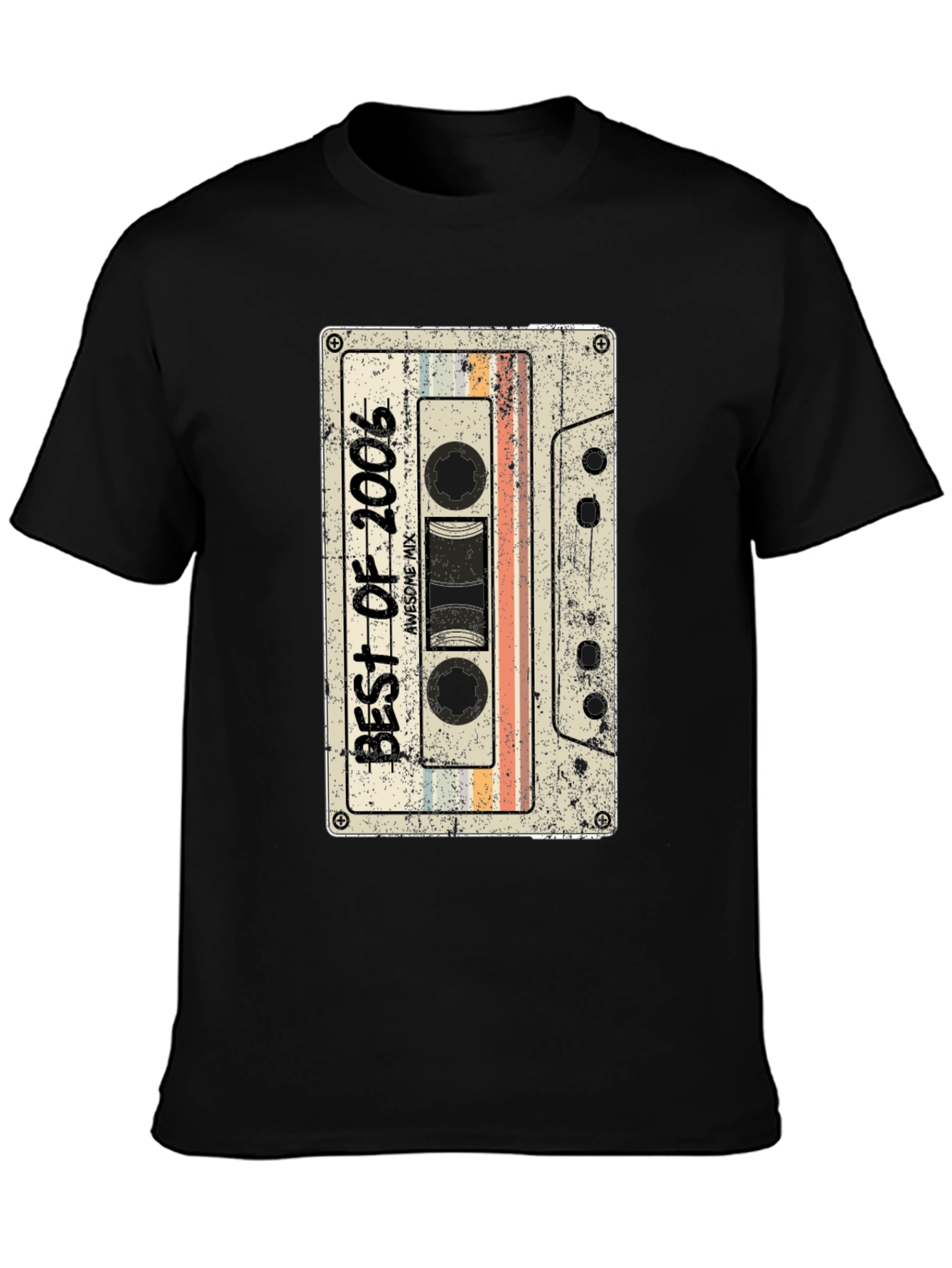 Retro Best of 2006 Cassette Graphic T-Shirt