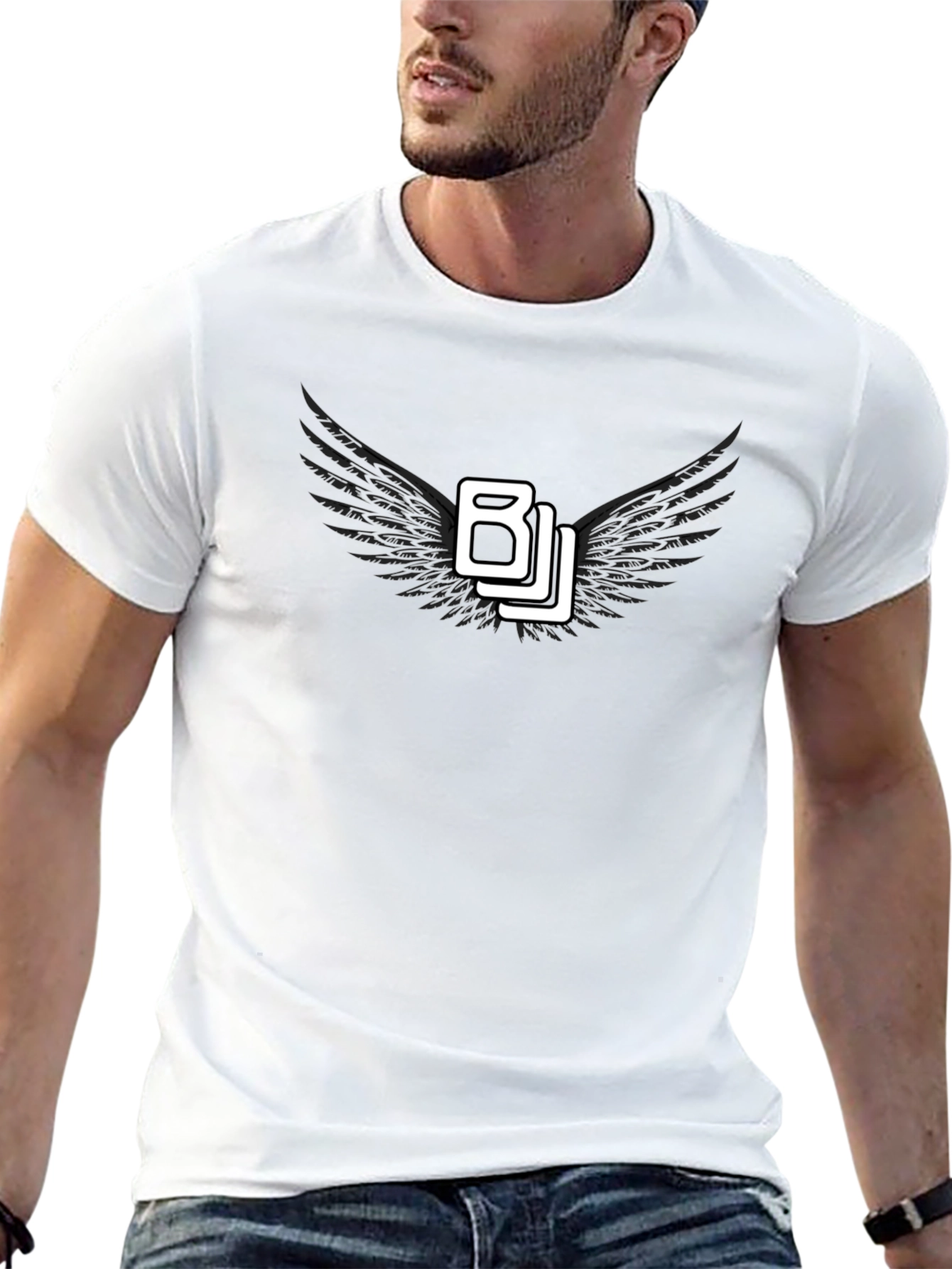 BJJ Graphic T-Shirt - Winged Logo