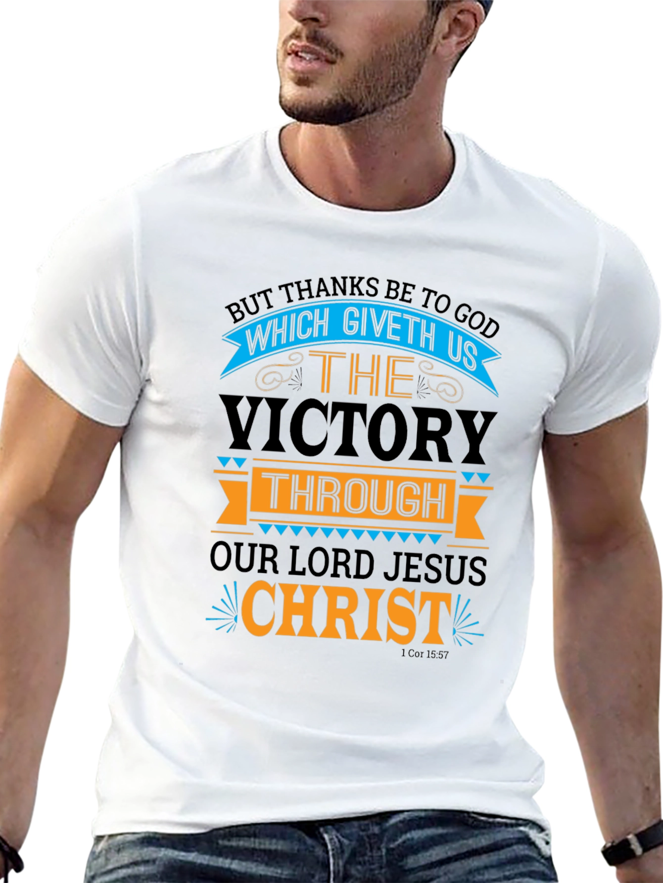 Faith-Based T-Shirt: Victory Through Christ