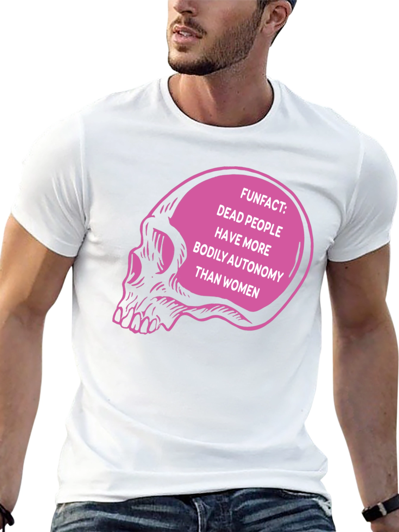 Bodily Autonomy Skull T-Shirt
