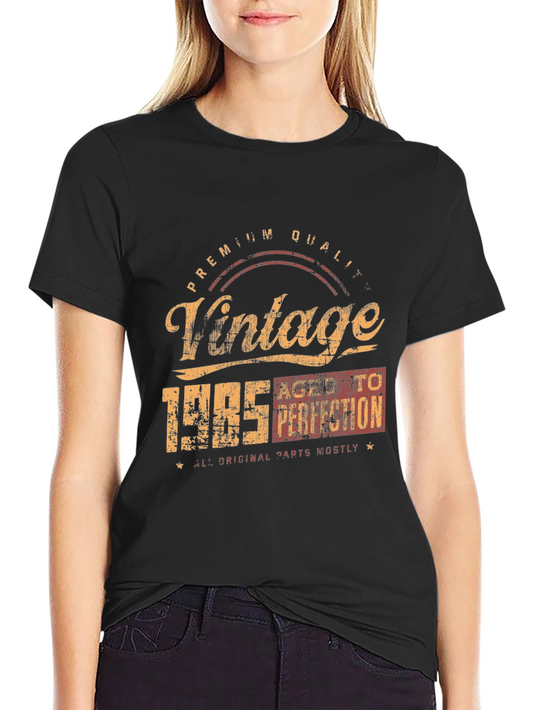 Vintage 1985 T-Shirt - Premium Quality Birthday Gift