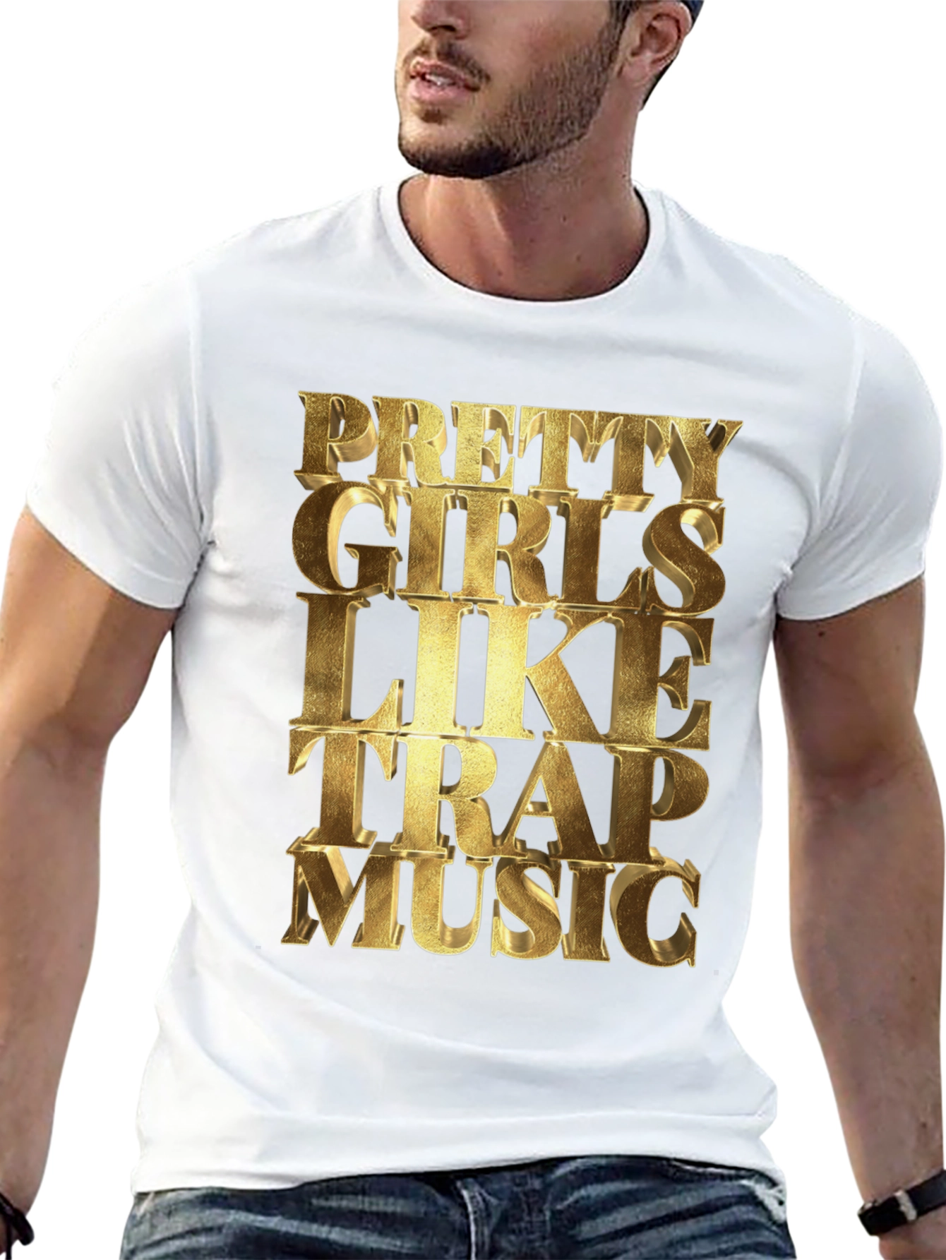 Pretty Girls Like Trap Music Graphic Tee