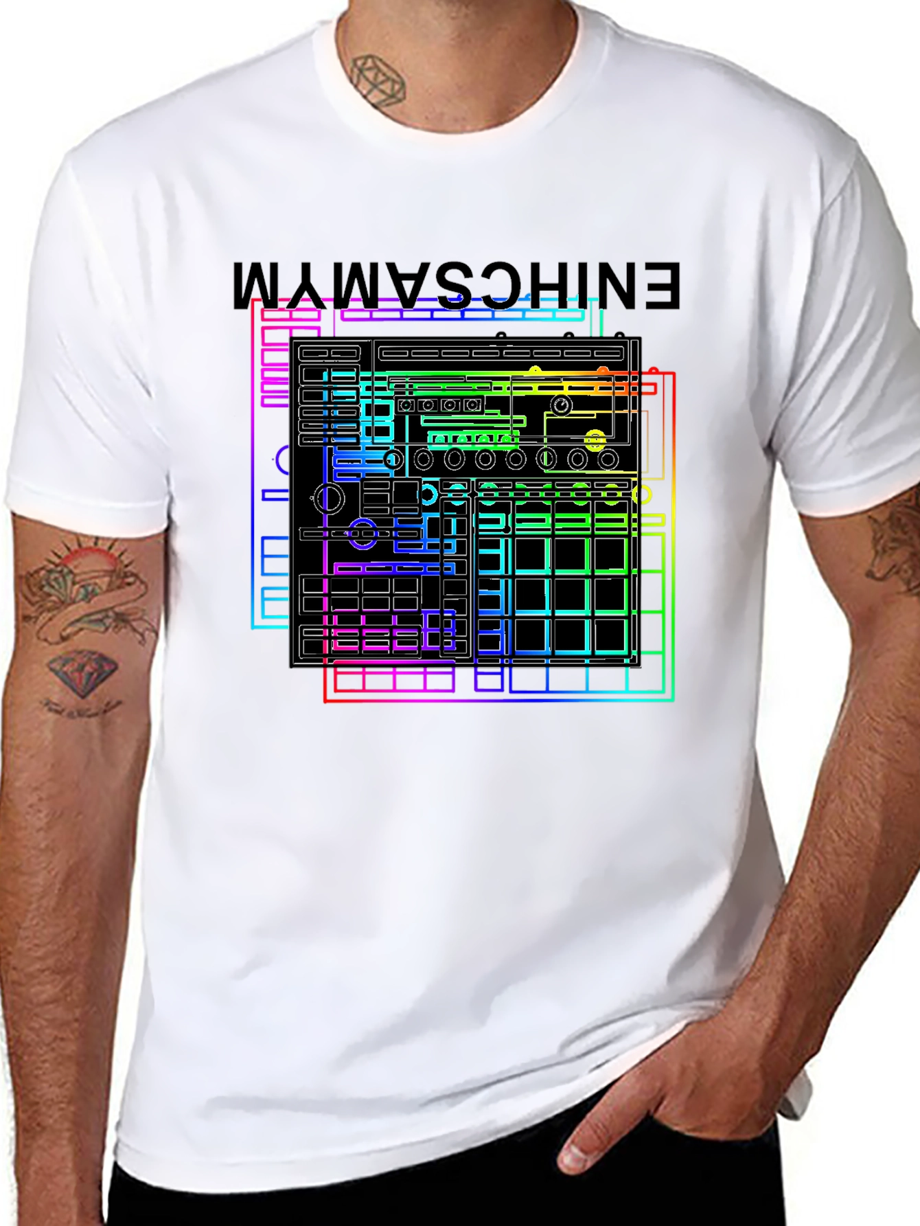 Synthwave Graphic Tee - Unique Music Lovers Design