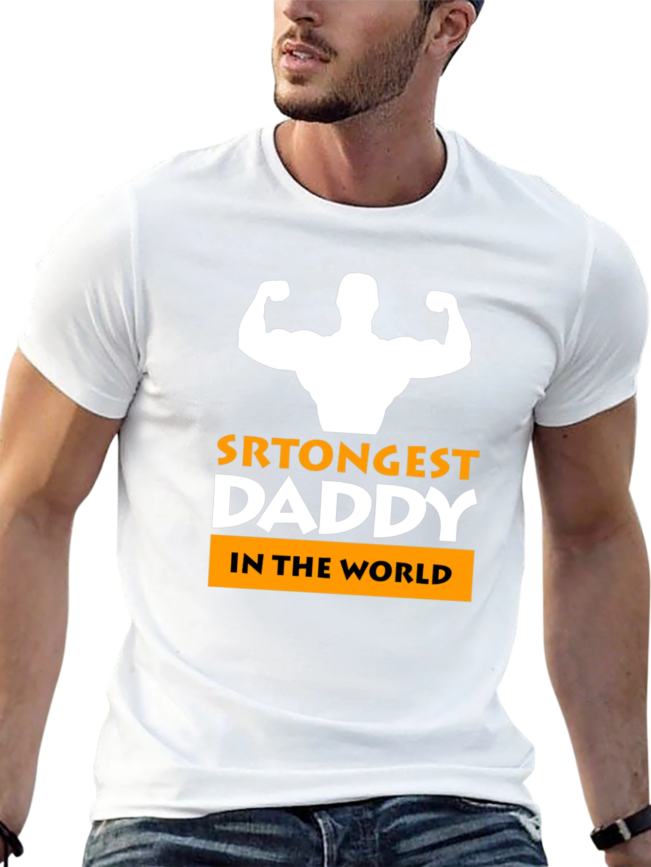 Strongest Daddy T-Shirt - Fathers Day Gift
